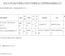 武汉九州芯技术有限公司关于招聘安全工程师测试成绩的公示